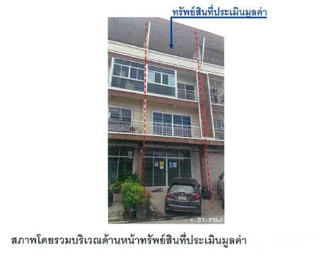 ตึกแถวหลุดจำนอง ธ.ธนาคารกรุงไทย ปทุมธานี ลำลูกกา คูคต