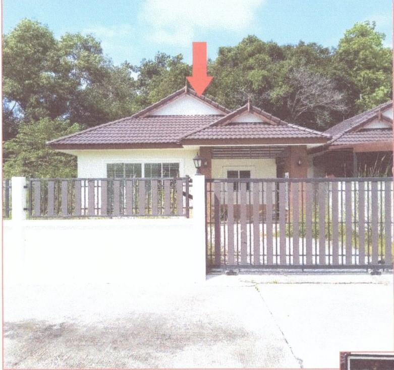 บ้านเดี่ยวหลุดจำนอง ธ.ธนาคารอาคารสงเคราะห์ สงขลา เมืองสงขลา พะวง
