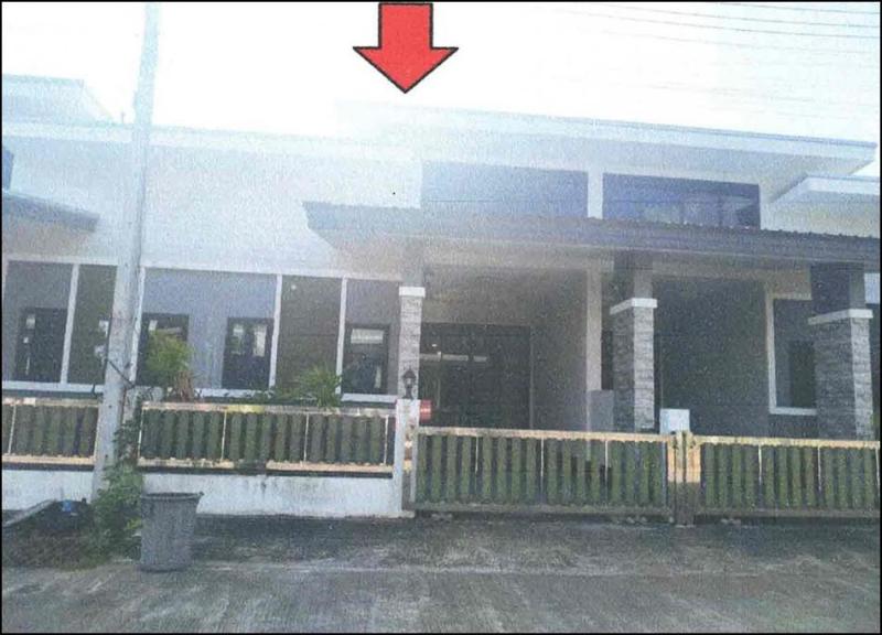 ทาวน์เฮ้าส์หลุดจำนอง ธ.ธนาคารอาคารสงเคราะห์ ตรัง เมืองตรัง บ้านควน