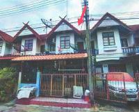 ทาวน์เฮ้าส์หลุดจำนอง ธ.ธนาคารอาคารสงเคราะห์ ปทุมธานี ลาดหลุมแก้ว หน้าไม้