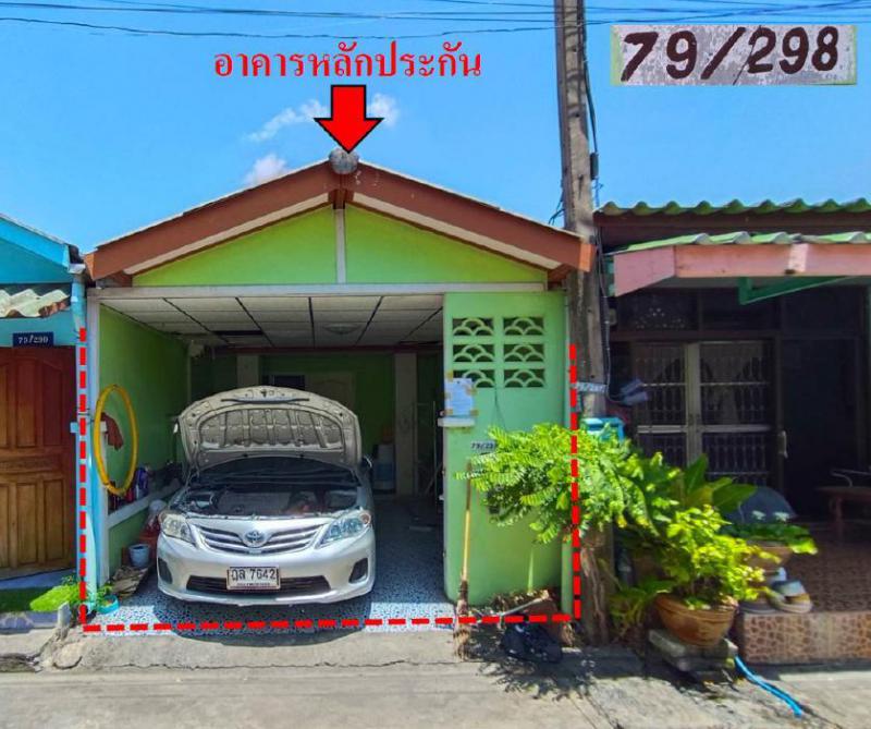 ทาวน์เฮ้าส์หลุดจำนอง ธ.ธนาคารอาคารสงเคราะห์ พระนครศรีอยุธยา วังน้อย ลำไทร