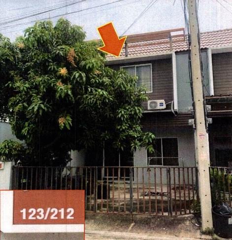 ทาวน์เฮ้าส์หลุดจำนอง ธ.ธนาคารอาคารสงเคราะห์ ปทุมธานี เมืองปทุมธานี หลักหก