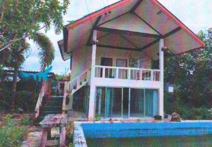 บ้านเดี่ยวหลุดจำนอง ธ.ธนาคารอาคารสงเคราะห์ สงขลา หาดใหญ่ น้ำน้อย