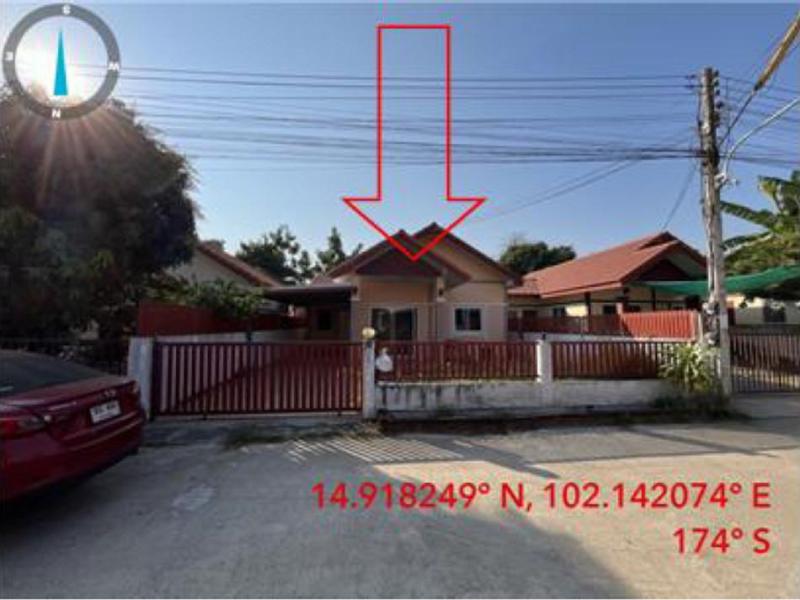 บ้านเดี่ยวหลุดจำนอง ธ.ธนาคารอาคารสงเคราะห์ นครราชสีมา เมืองนครราชสีมา หนองบัวศาลา
