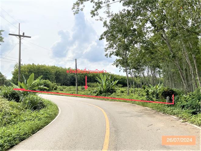 ที่ดินว่างเปล่าหลุดจำนอง ธ.ธนาคารกสิกรไทย ตรัง ห้วยยอด หนองช้างแล่น