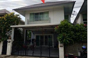 บ้านแฝดหลุดจำนอง ธ.ธนาคารไทยพาณิชย์ บางพลี ซีนเนอรี่ บ้านริมสวน