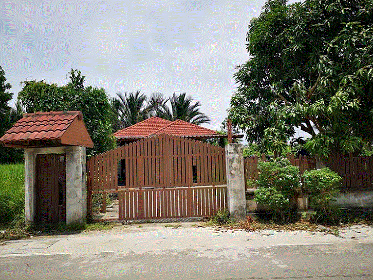 บ้านหลุดจำนอง ธ.ธนาคารกรุงเทพ สงขลา จะนะ บ้านนา